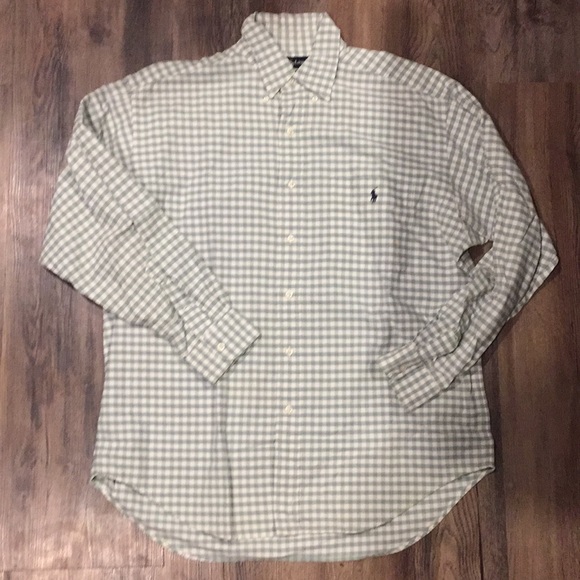 Green Polo Ralph Lauren Button Down - Picture 1 of 4